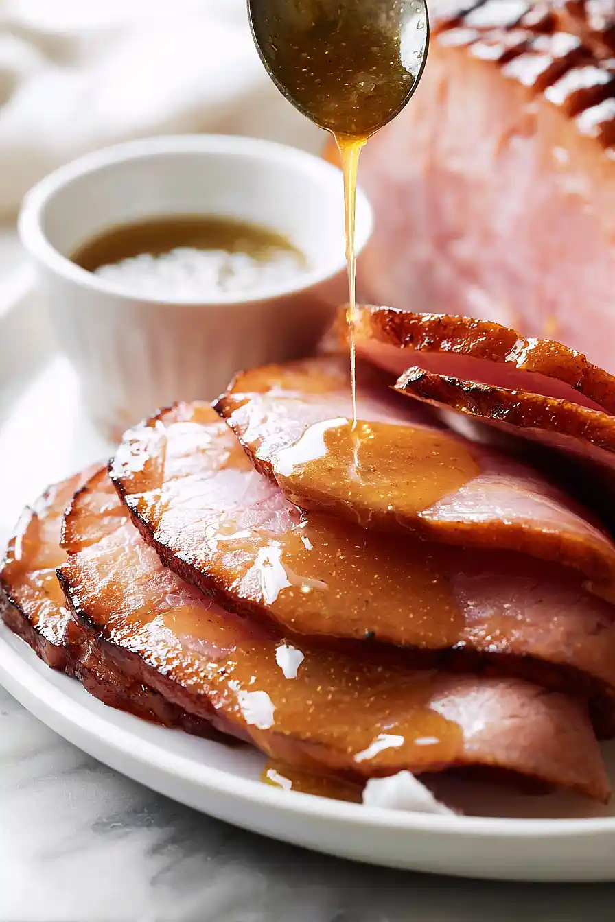brown sugar mustard glazed ham