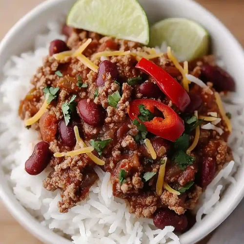 healthy chili con carne