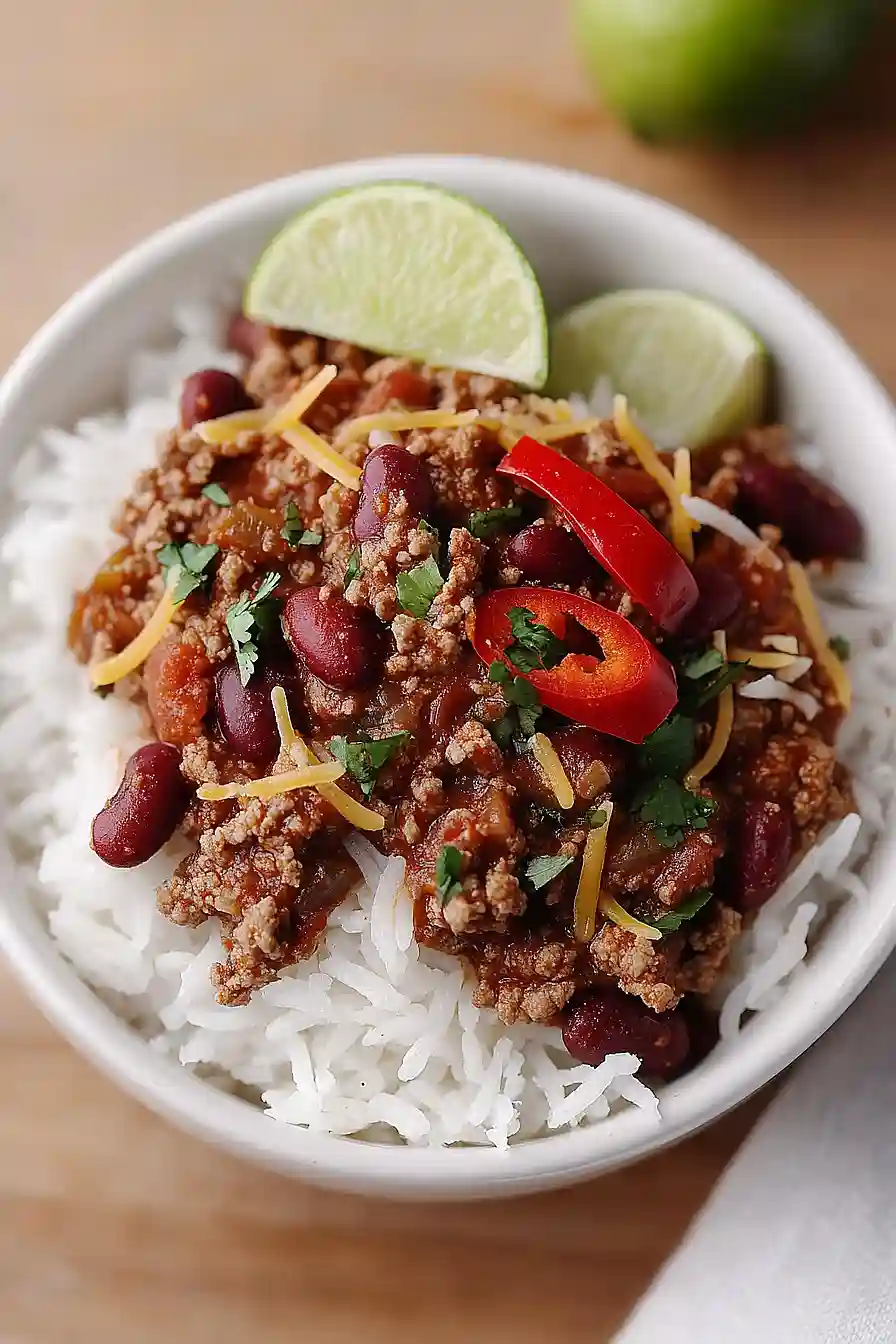 healthy chili con carne