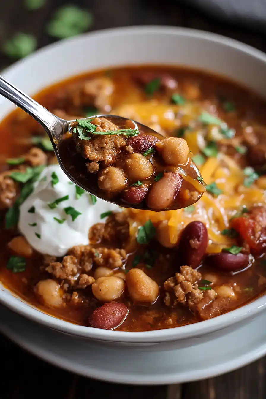turkey chili for two