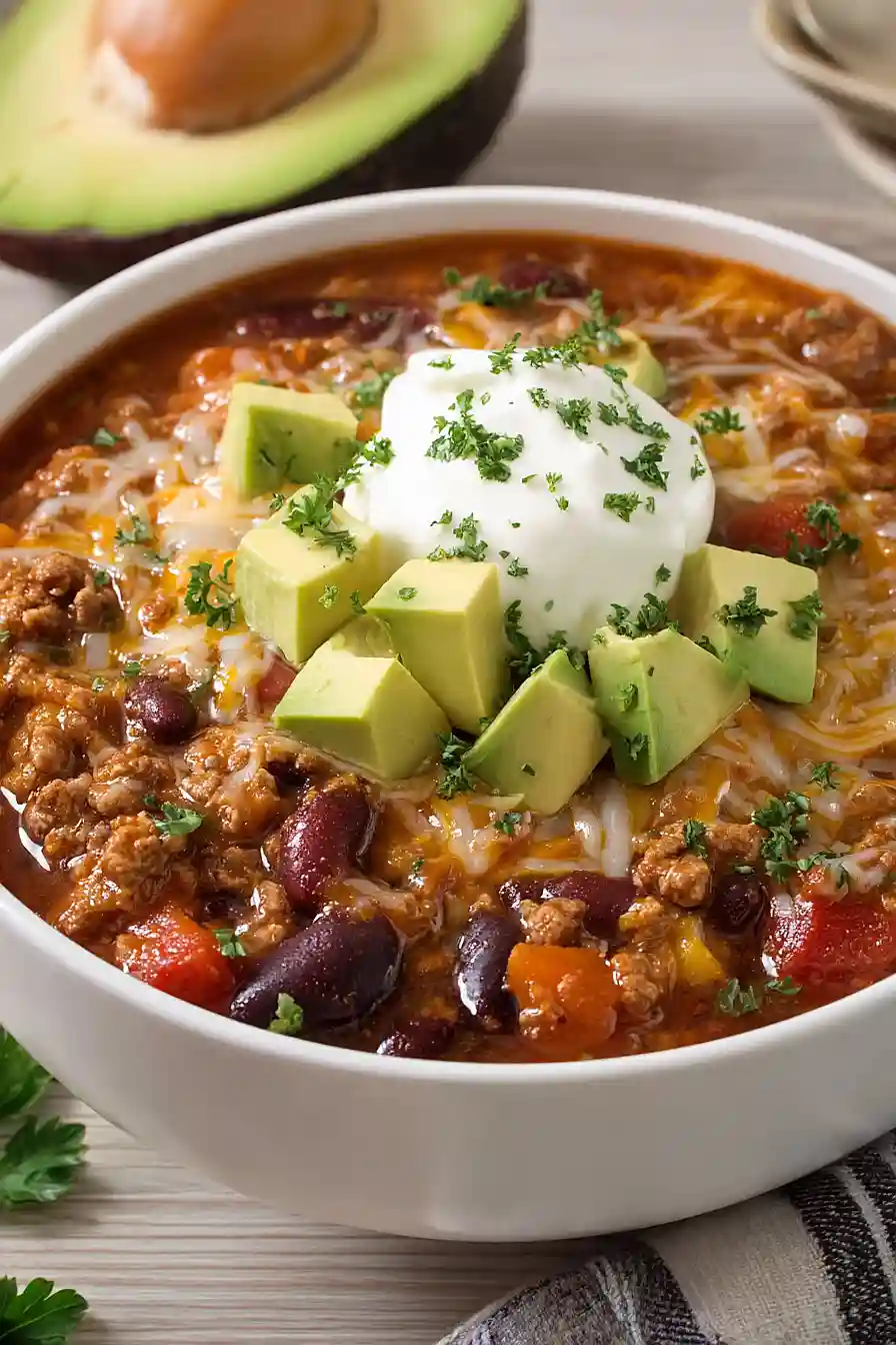 turkey vegetable chili