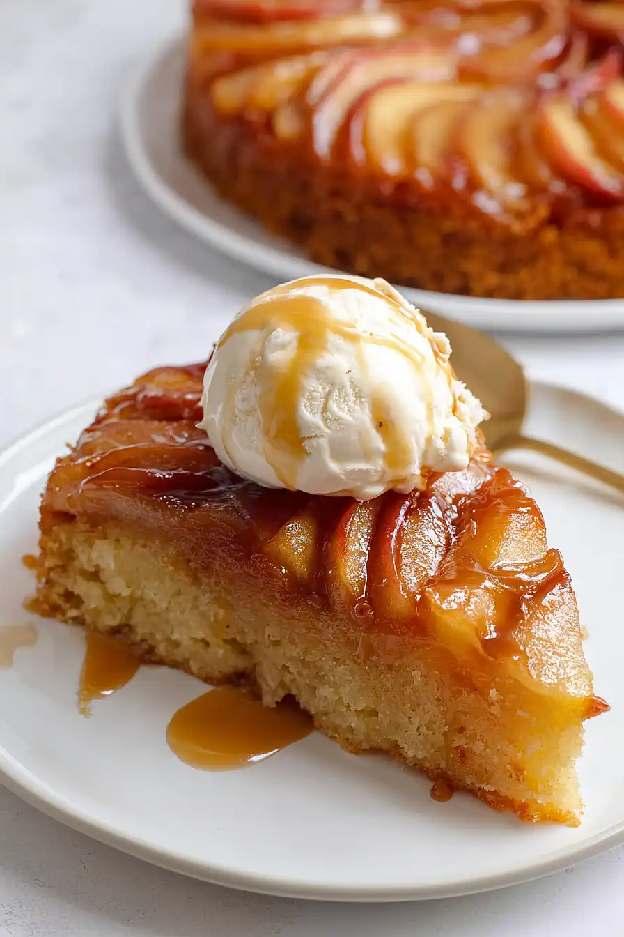 apple upside down cake