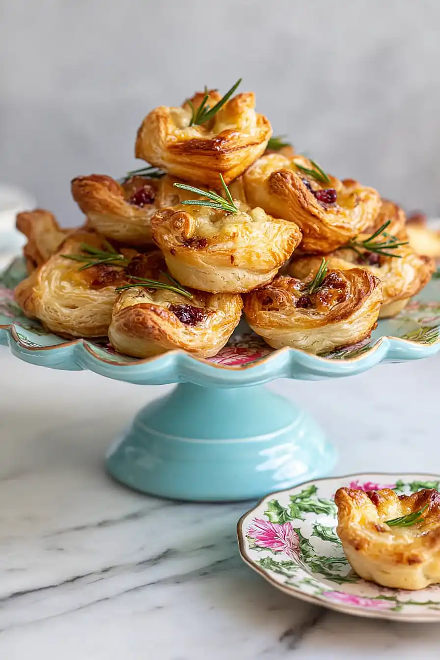 air fryer cranberry brie bites