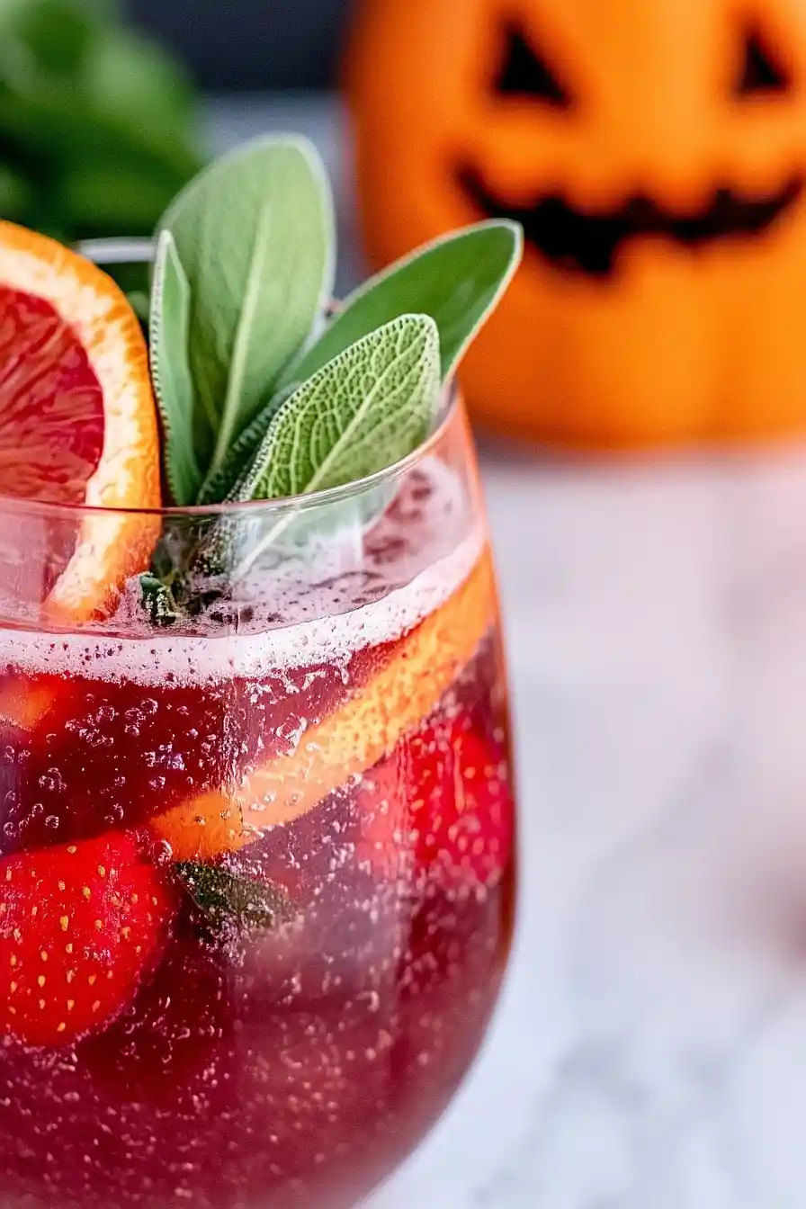 Sweet Blood Orange Rose Sangria