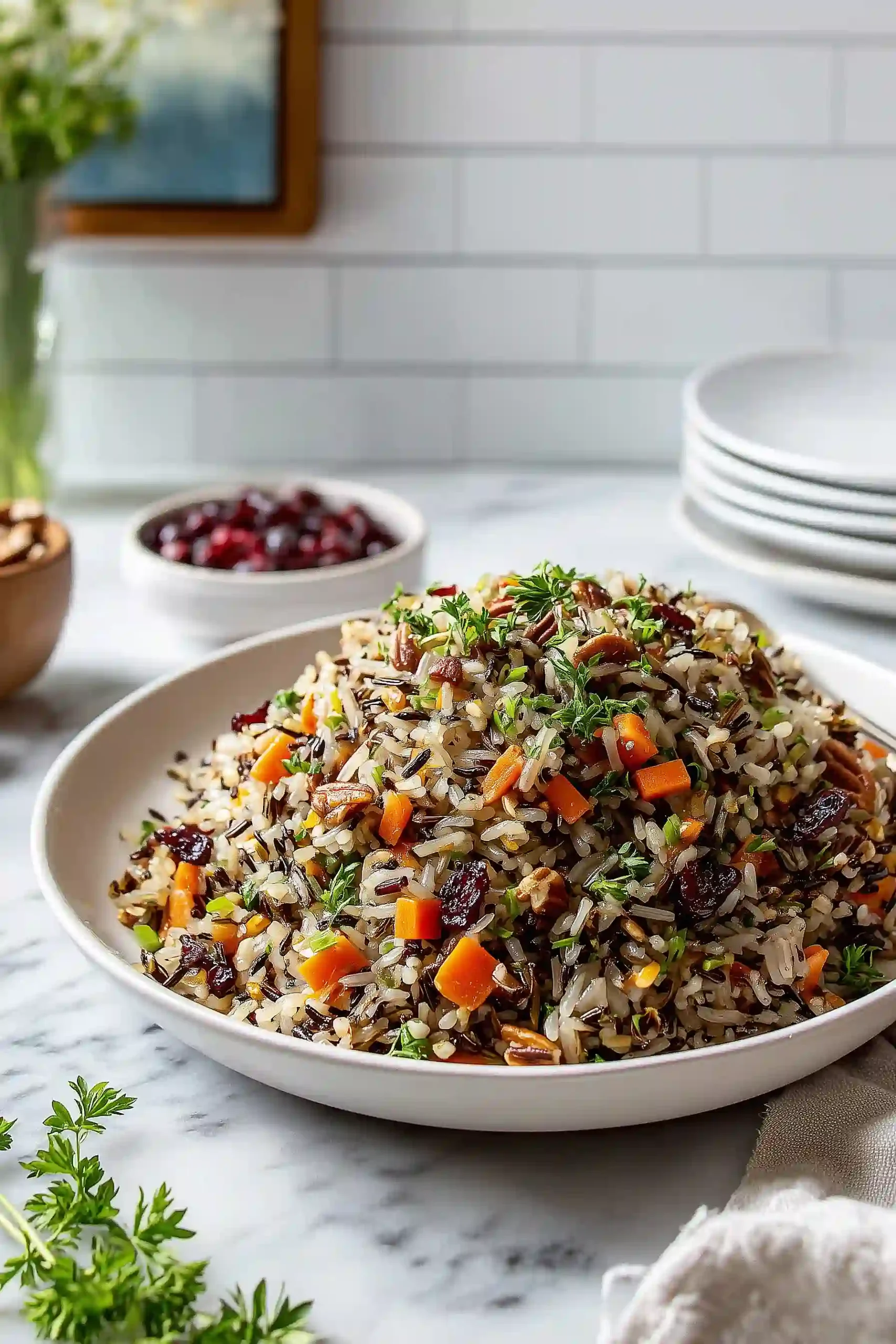 instant pot wild rice pilaf