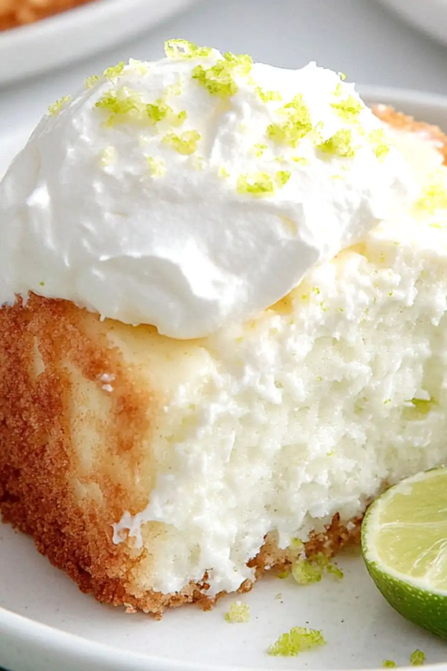 key lime angel food cake
