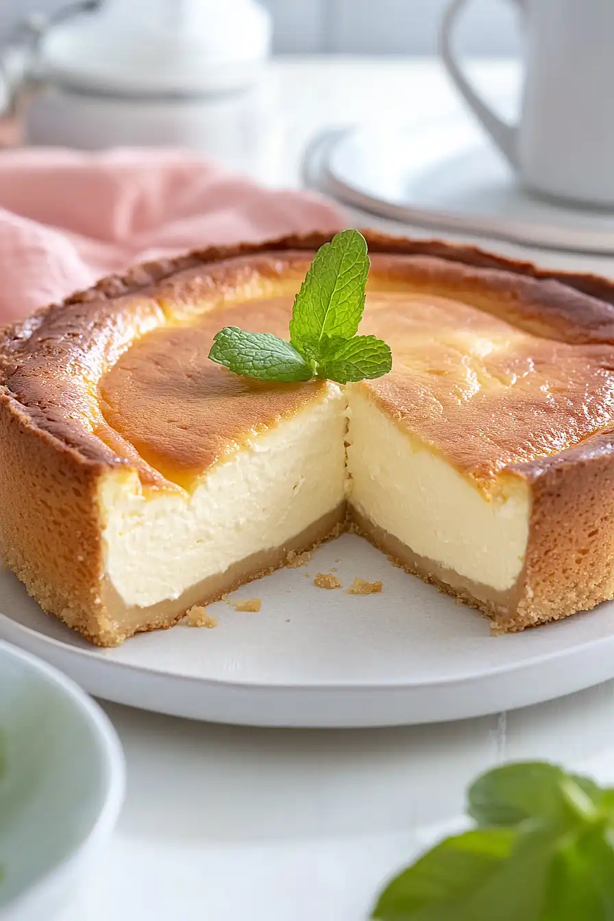 lemon quark cheesecake