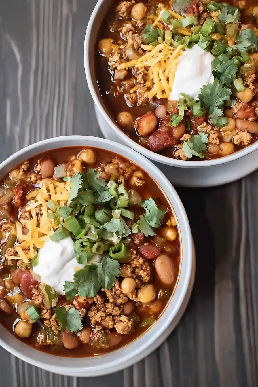 turkey chili for two