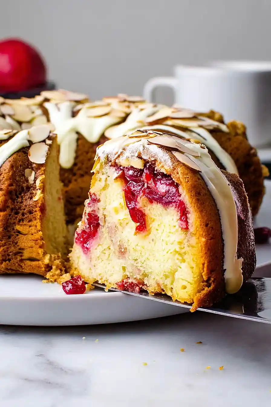 cranberry sauce coffee cake