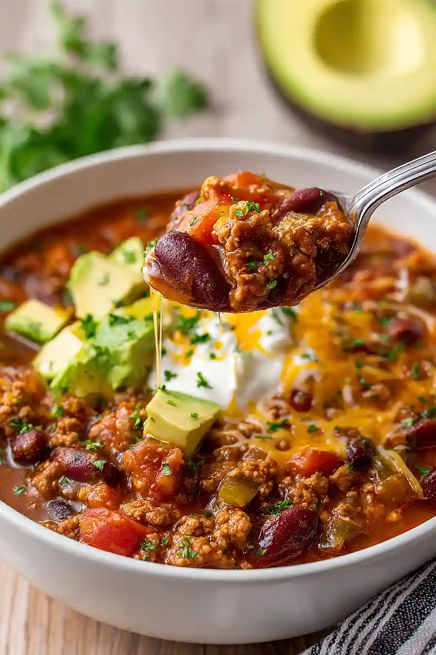 turkey vegetable chili