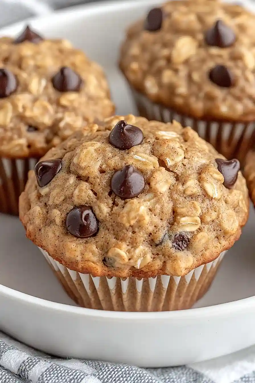 oatmeal chocolate chip muffins