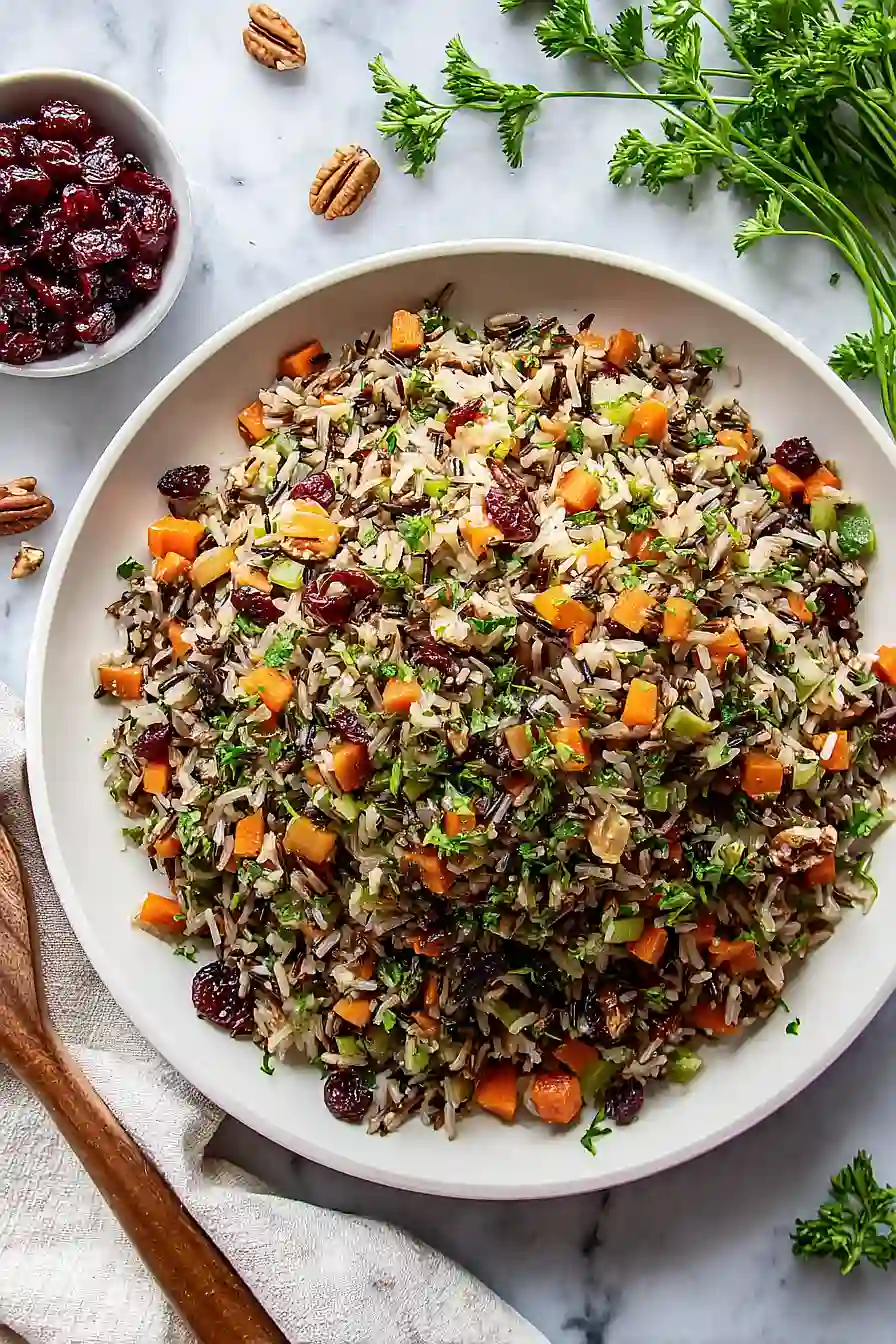 instant pot wild rice pilaf