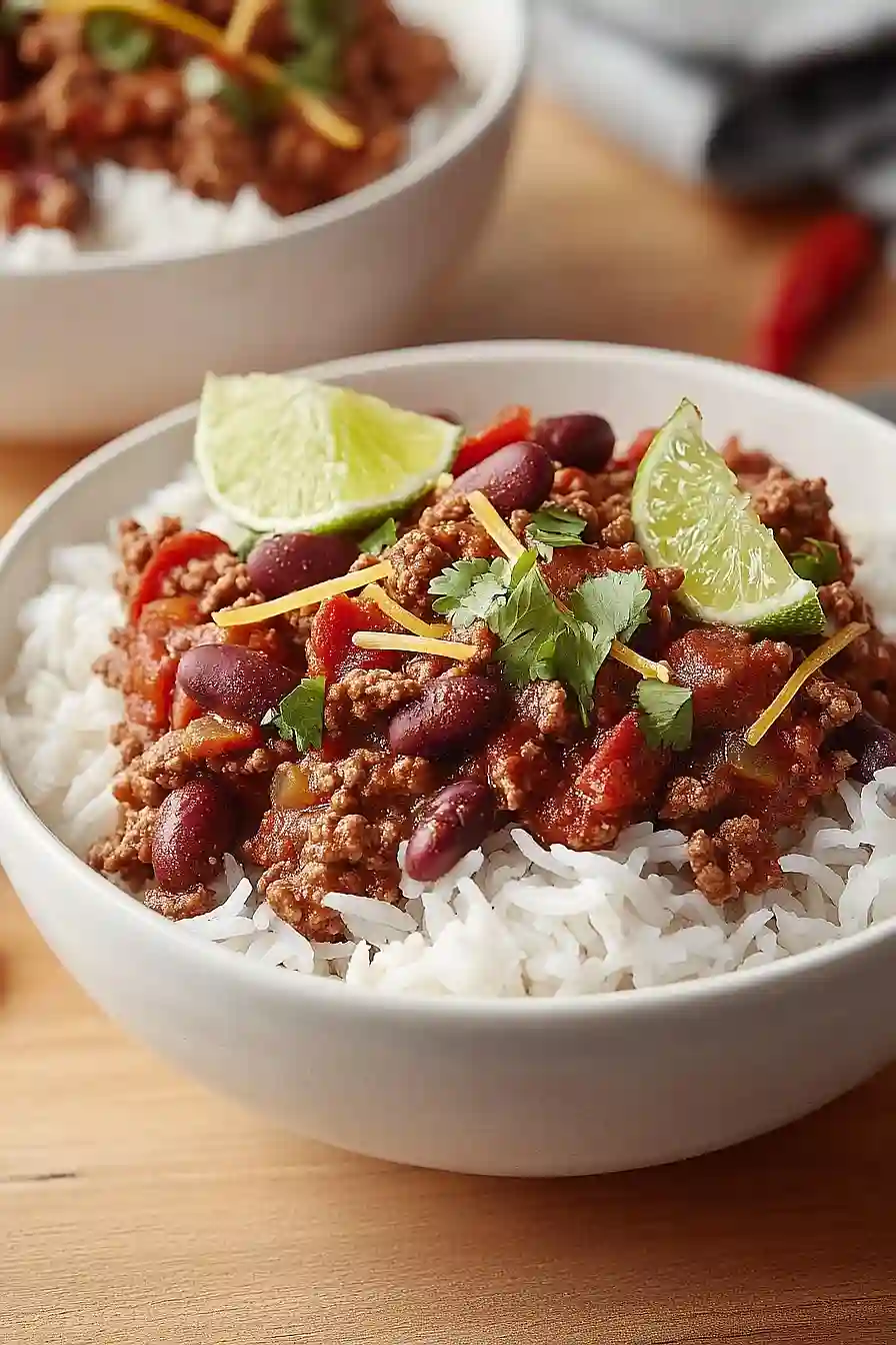 healthy chili con carne