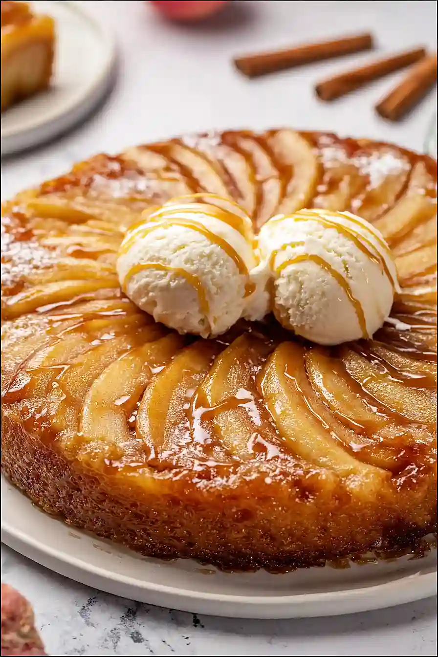 apple upside down cake