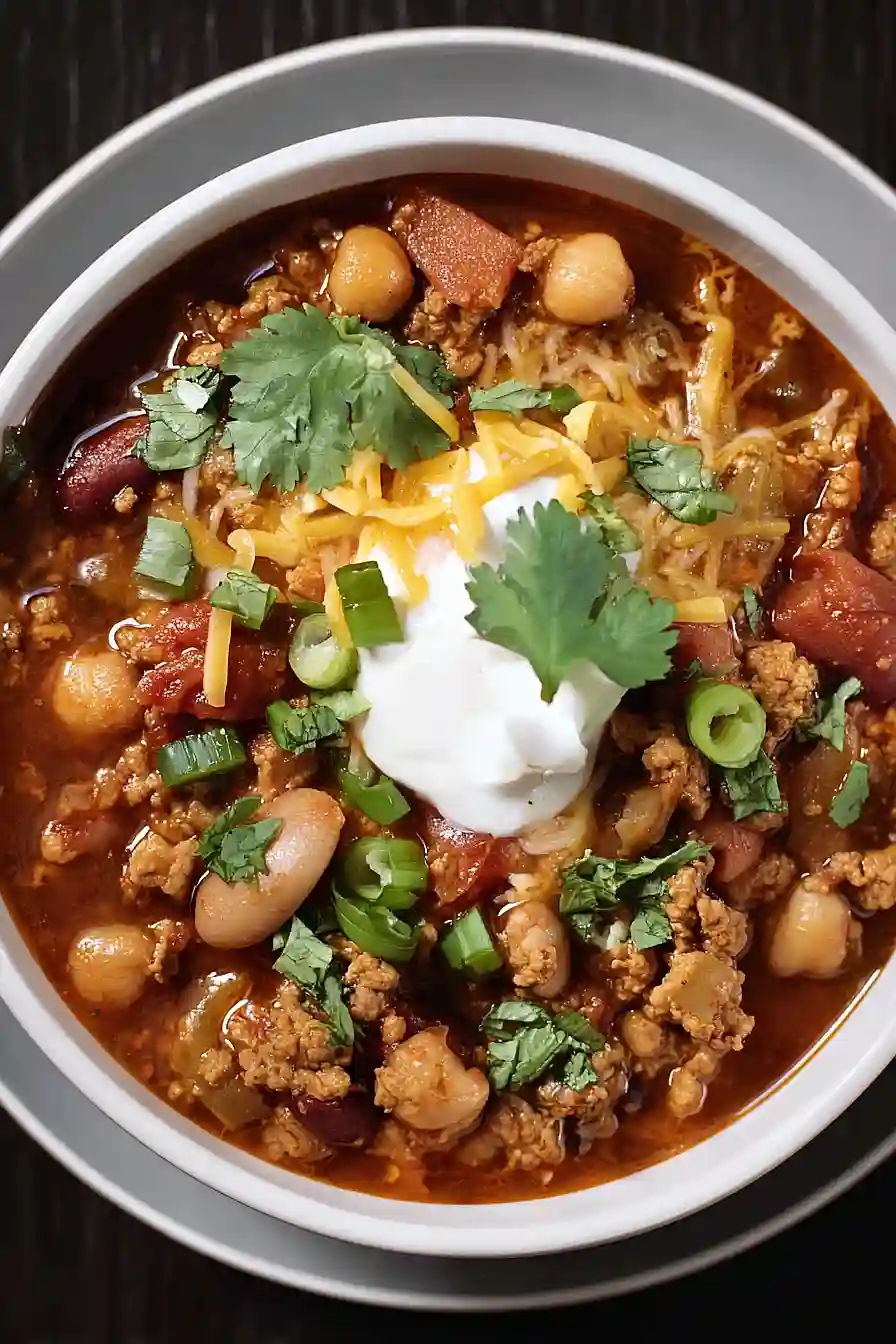turkey chili for two