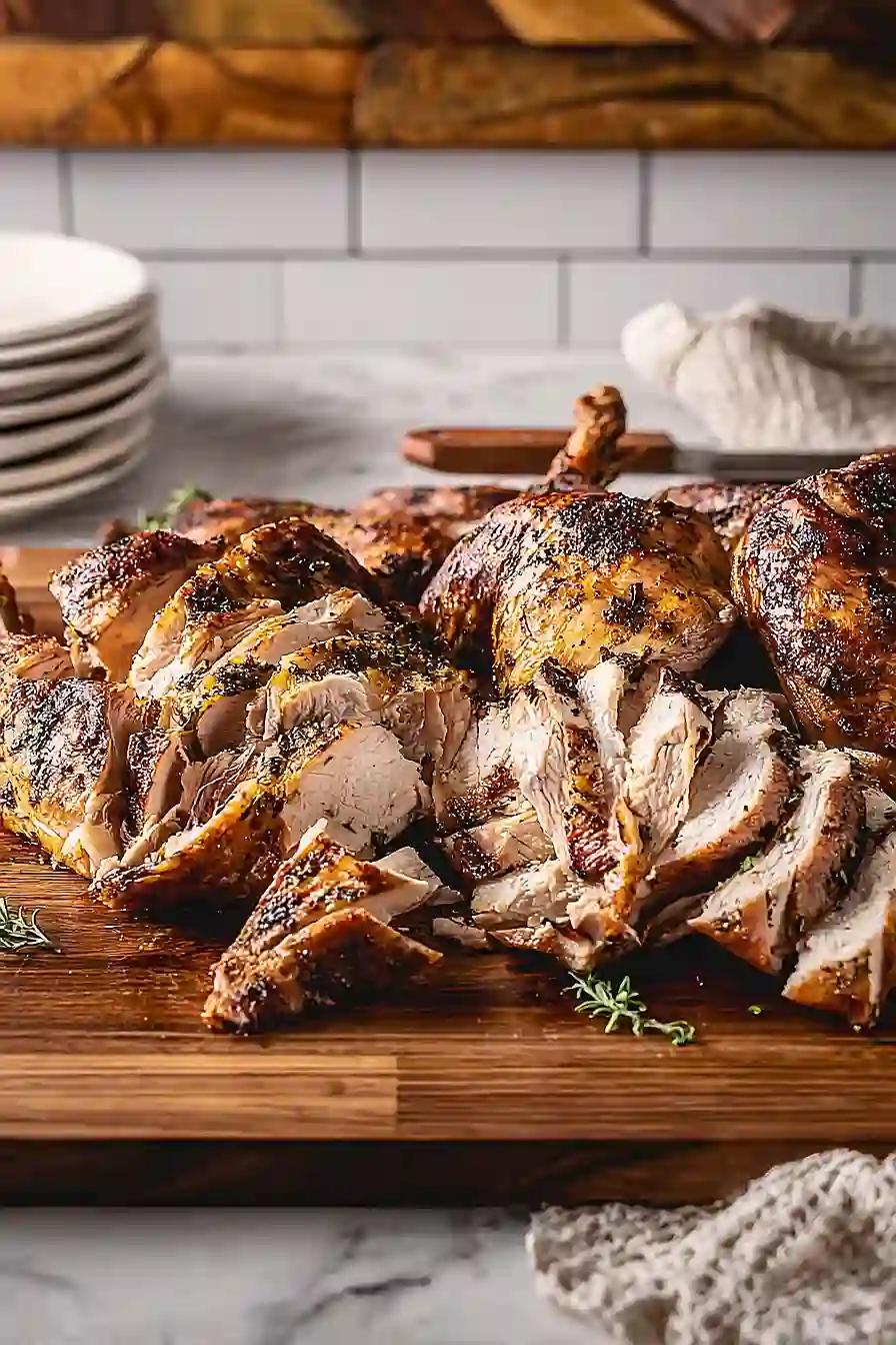 traeger spatchcock turkey