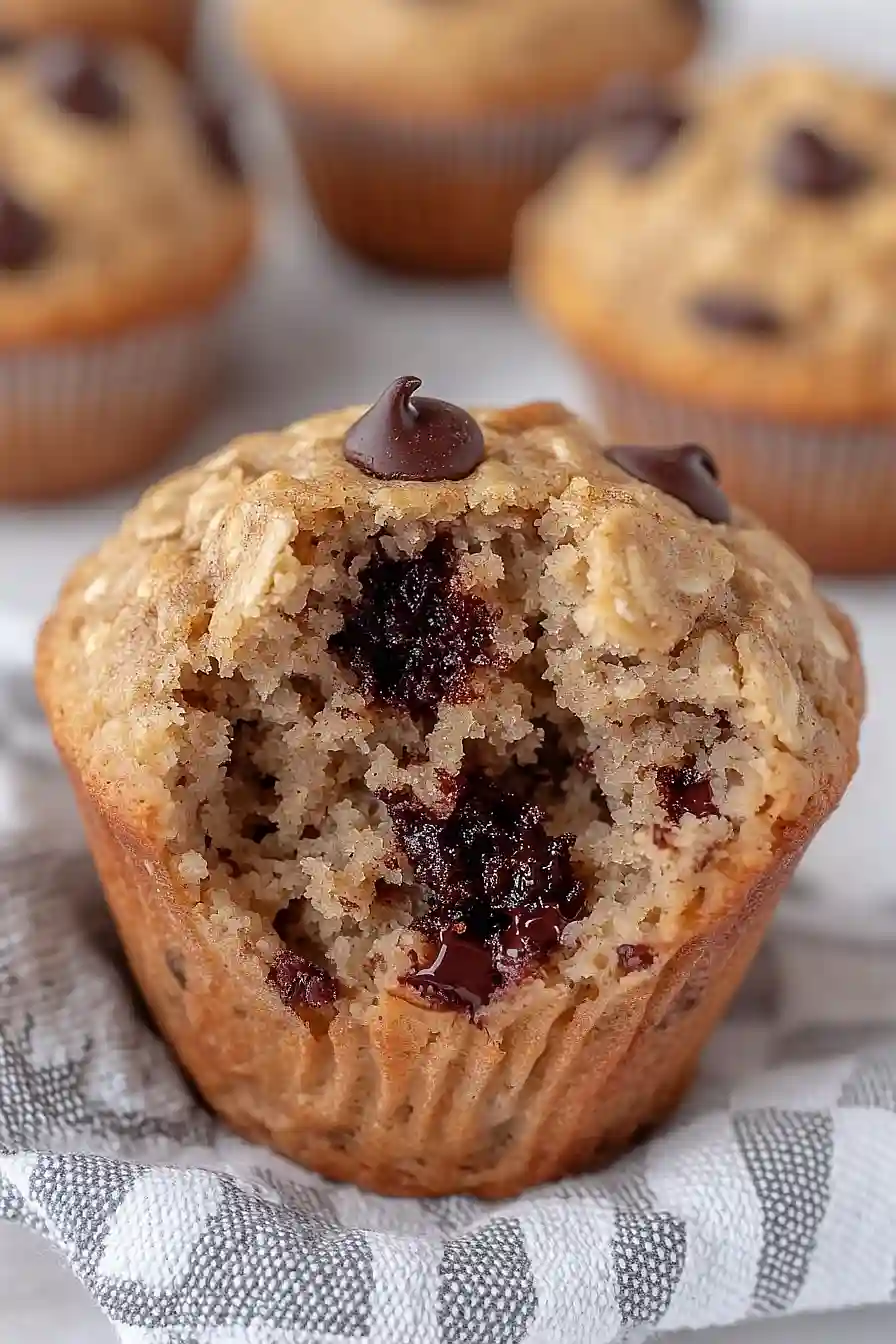 oatmeal chocolate chip muffins