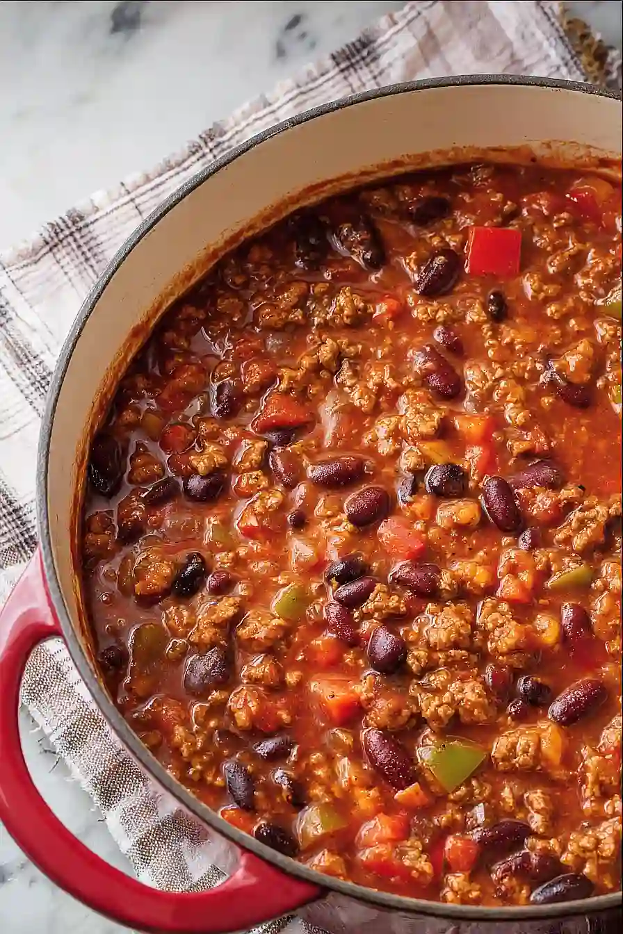 turkey vegetable chili