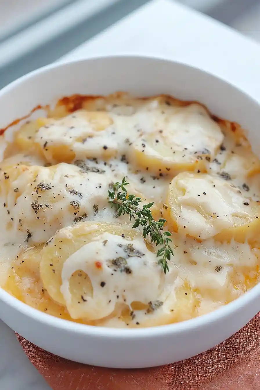 slow cooker scalloped potatoes