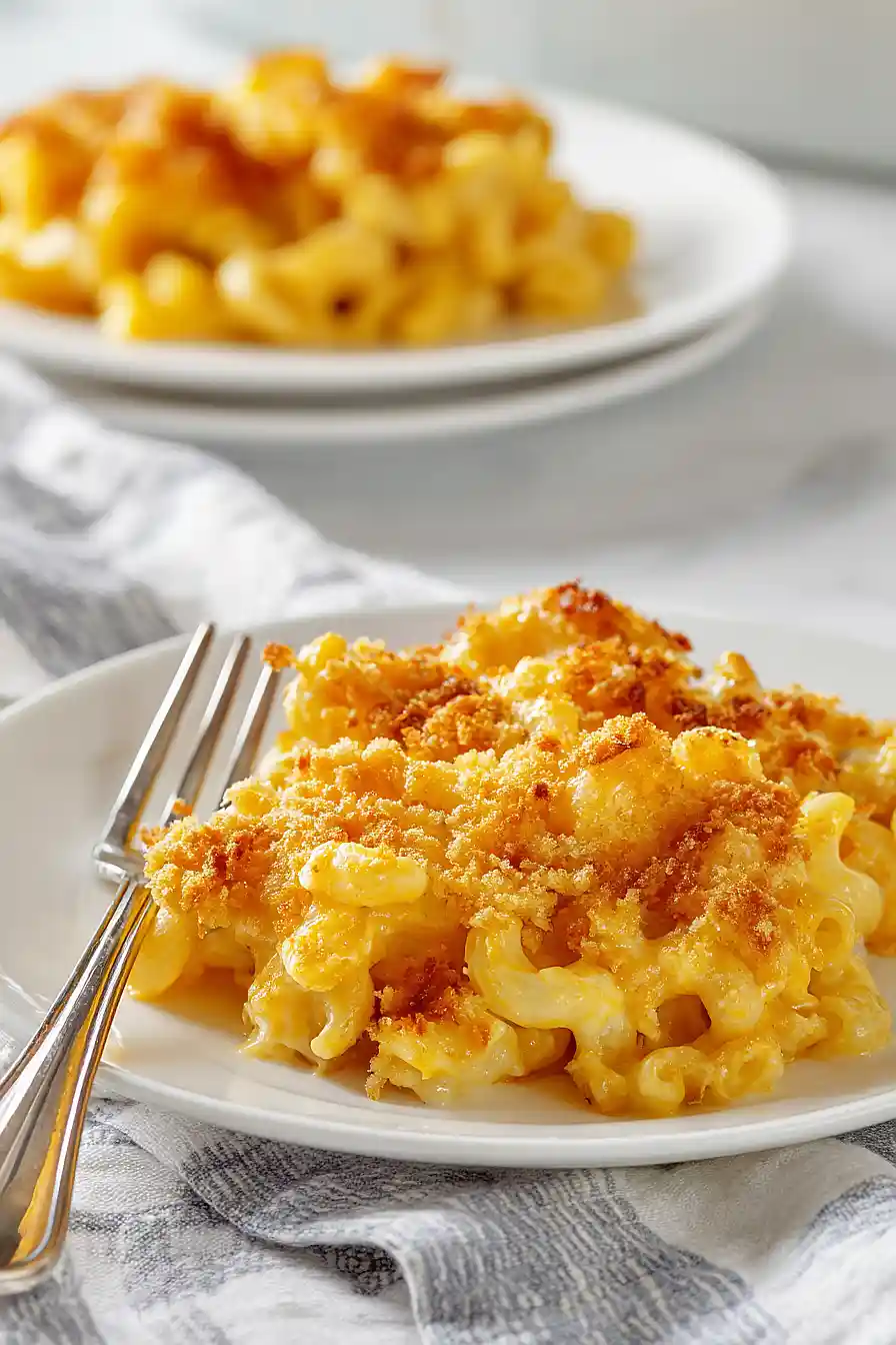 baked mac and cheese with cream of mushroom