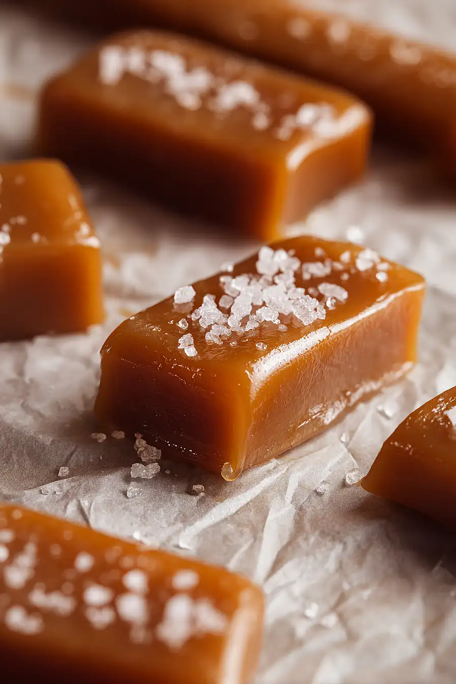 sea salt caramels
