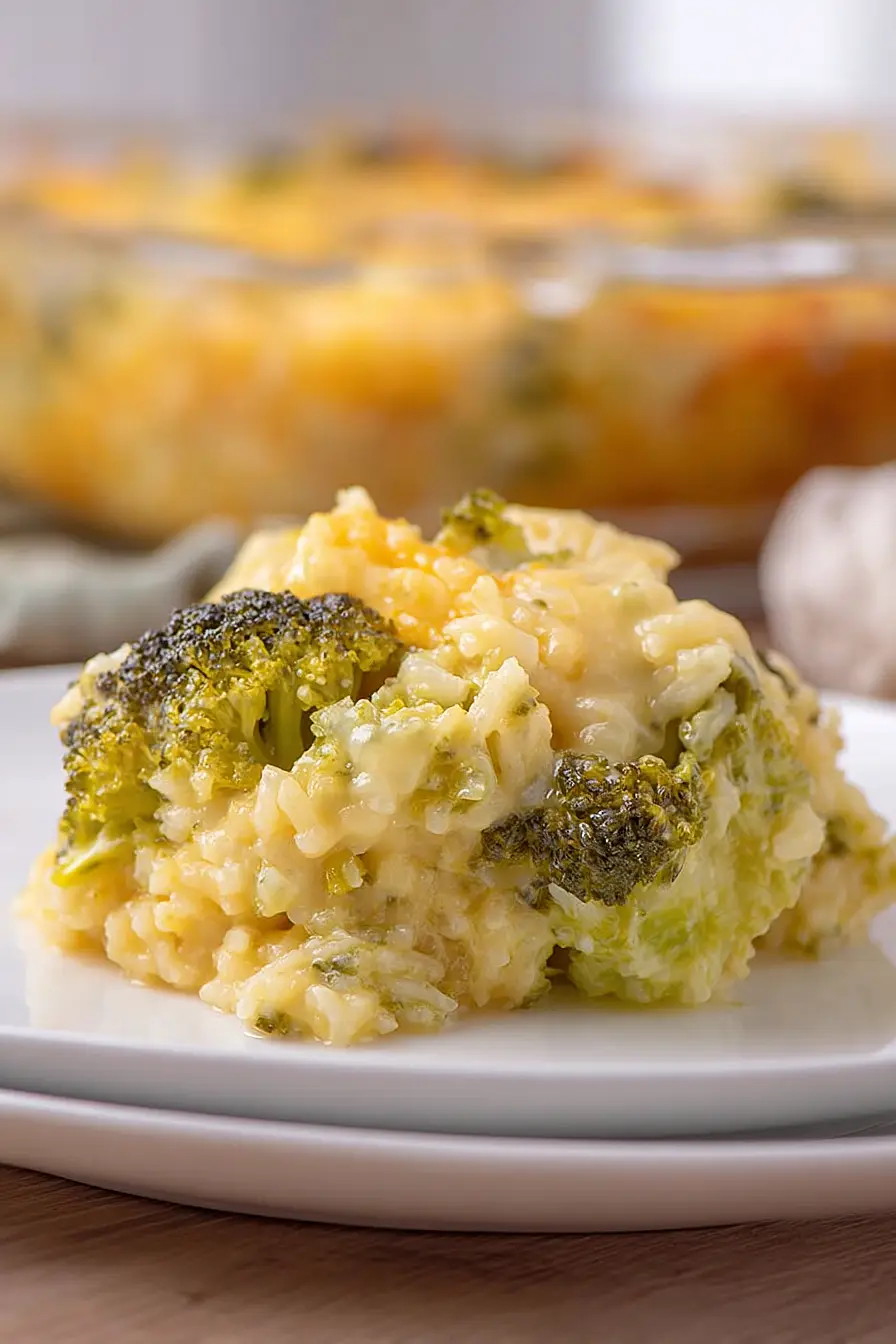 broccoli casserole with cheese whiz