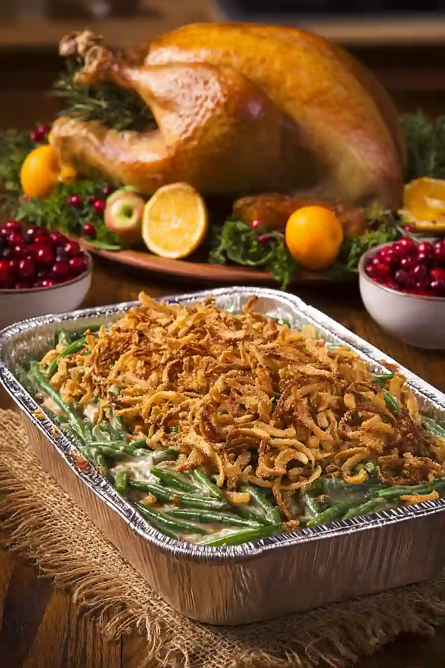 green bean casserole for a crowd