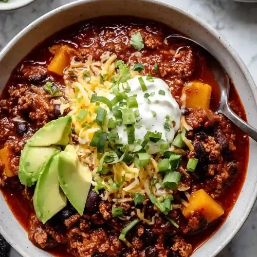 turkey and butternut squash chili
