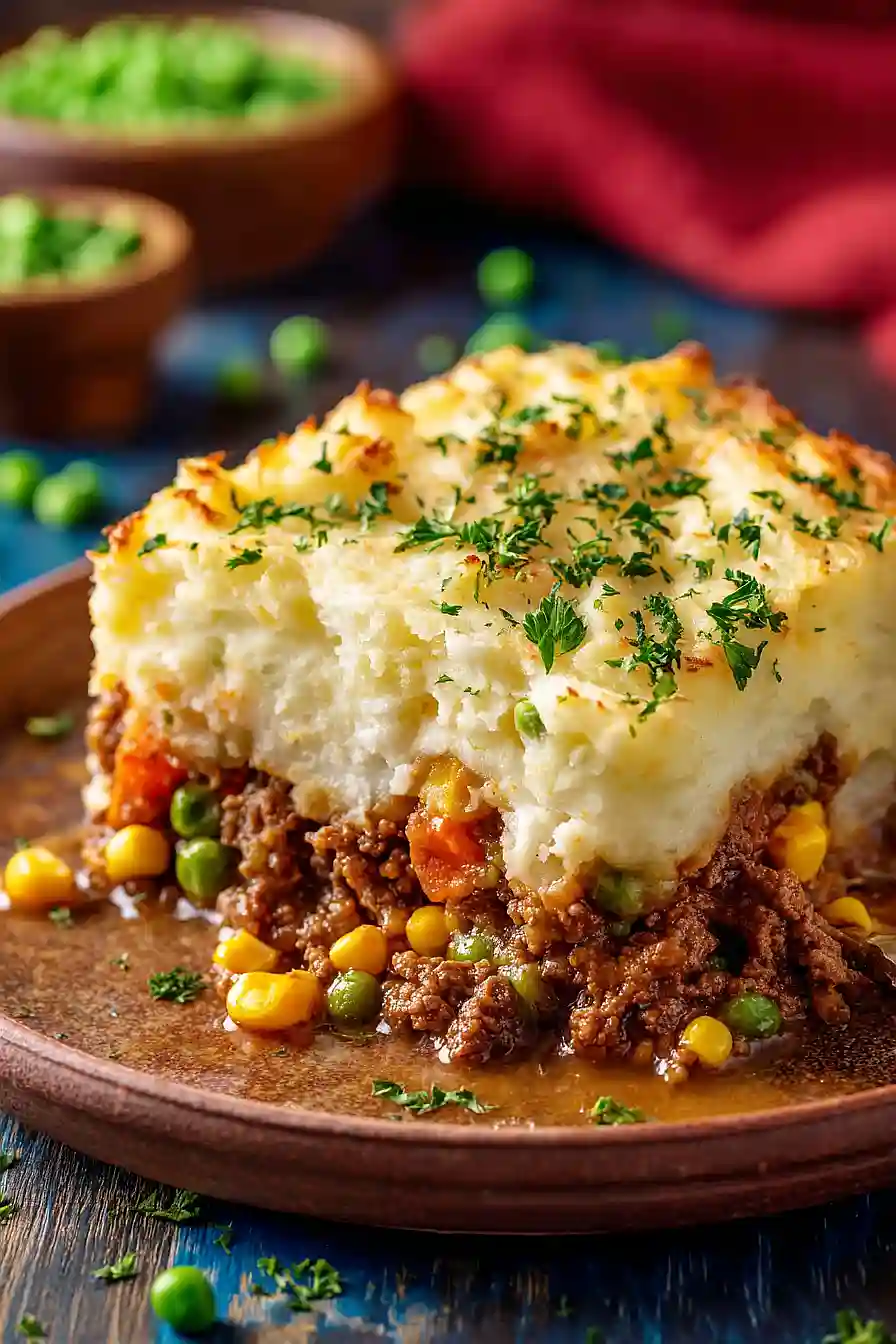 homemade shepherd's pie