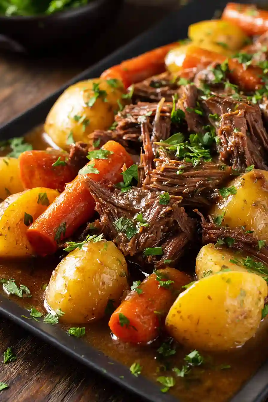 slow cooker pot roast