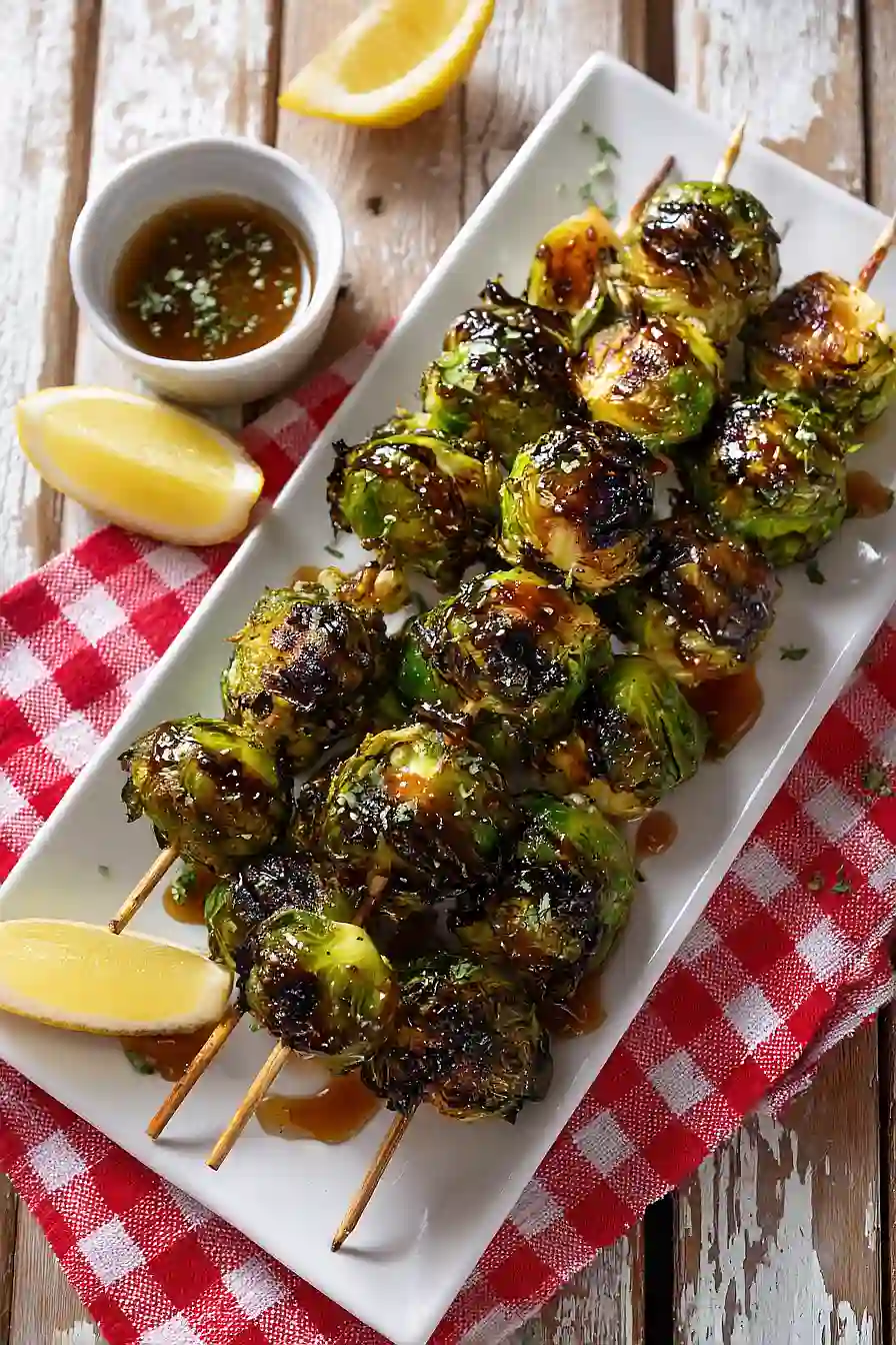 grilled brussels sprouts