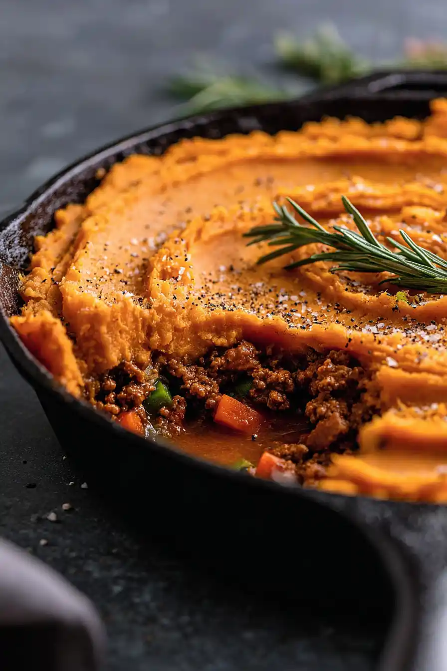 sweet potato shepherd's pie