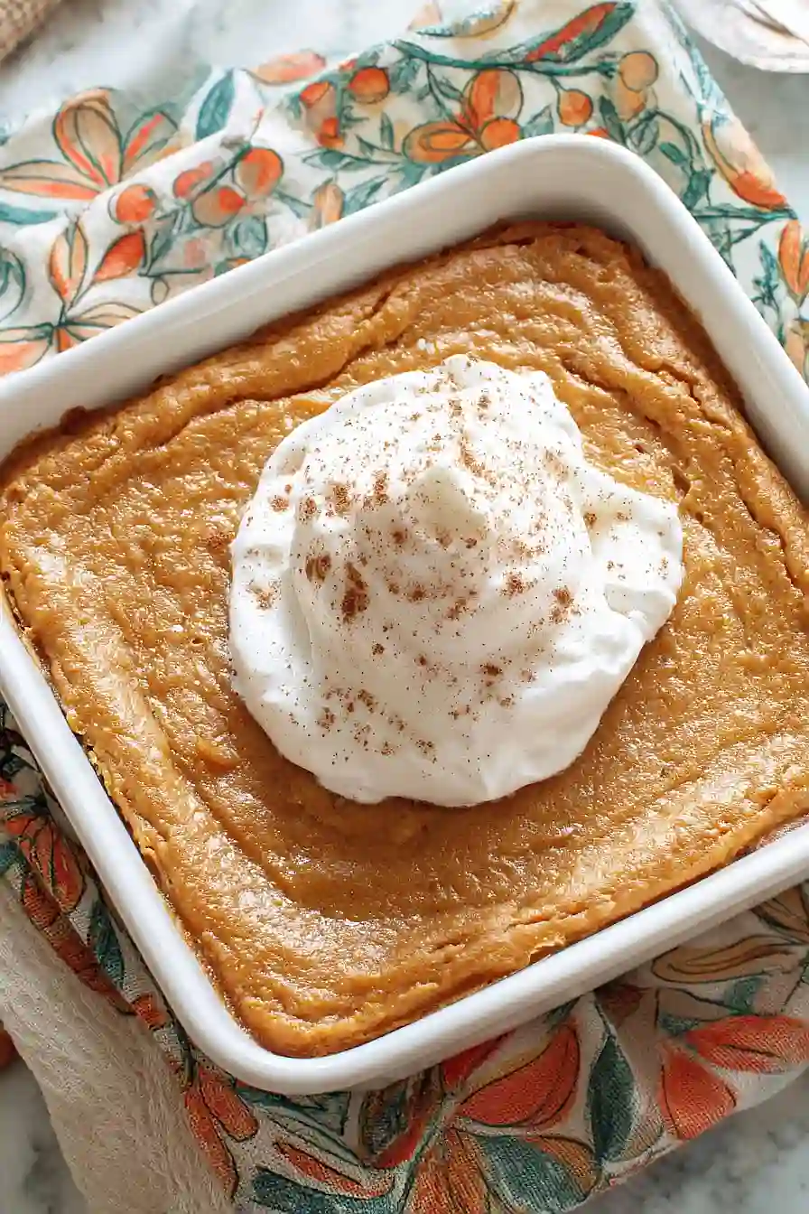 sweet potato pie for two
