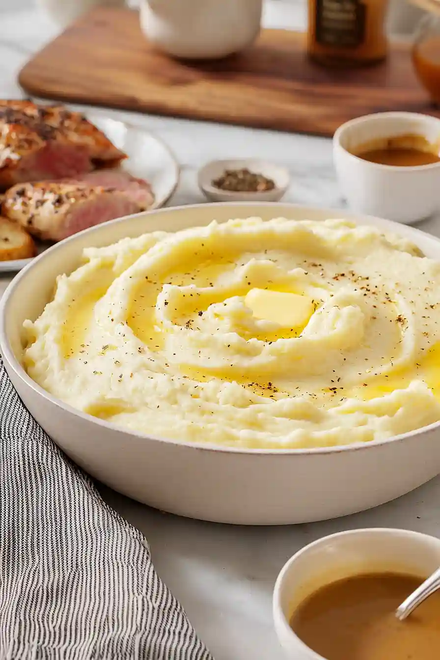 mashed potatoes with evaporated milk