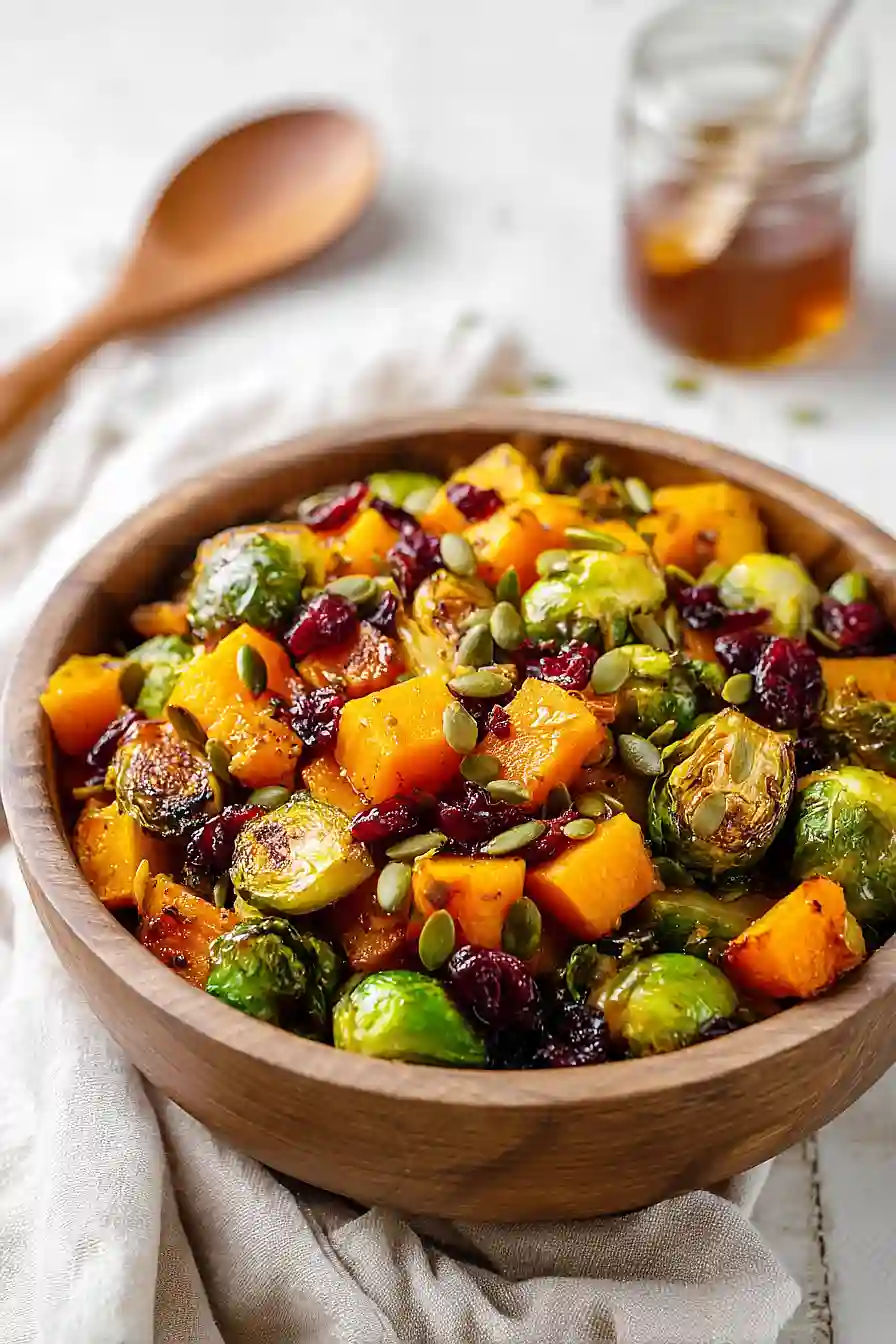brussels sprouts and butternut squash