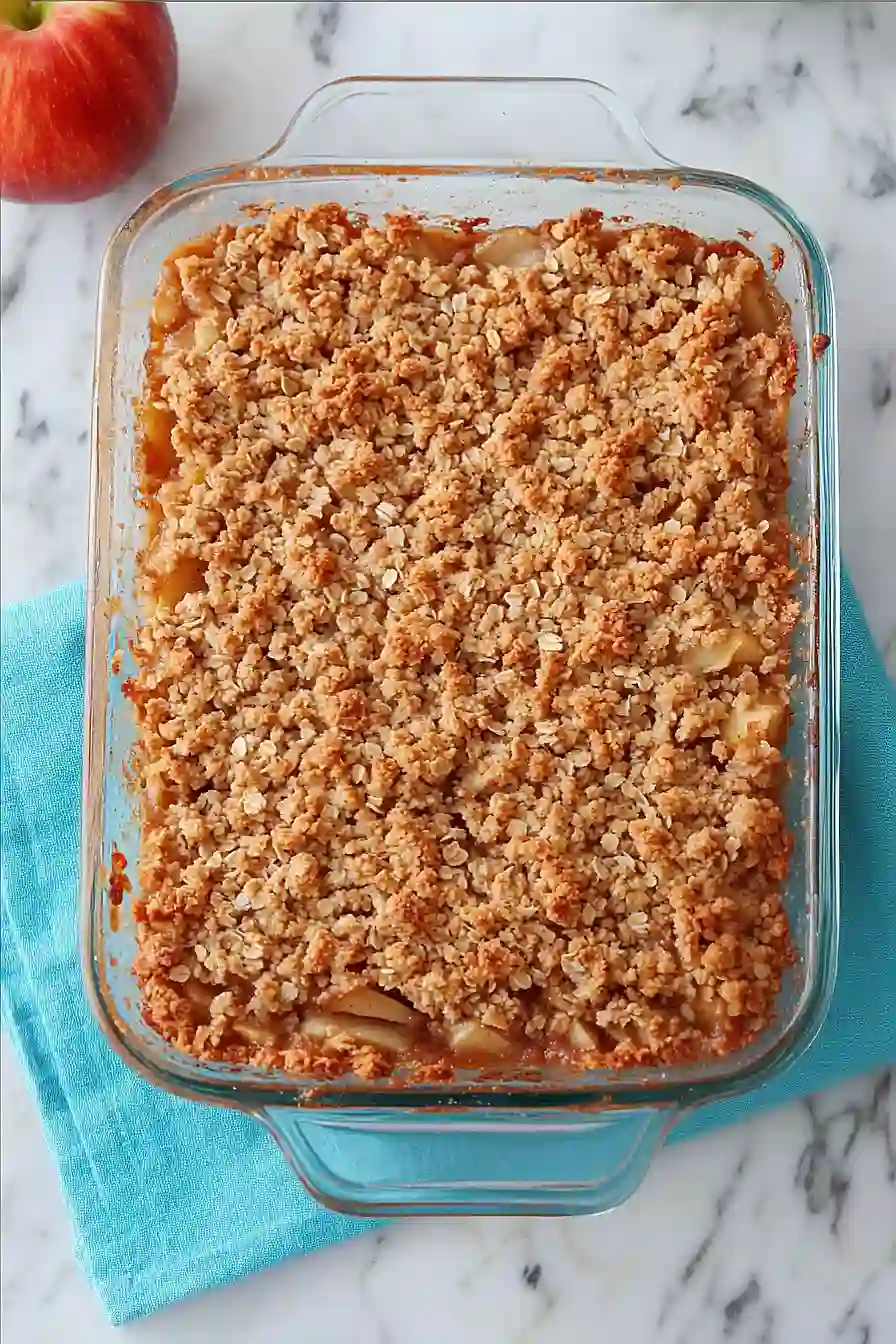 apple crisp for a crowd