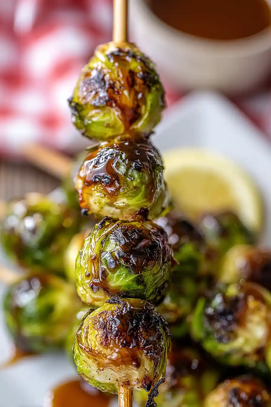 grilled brussels sprouts