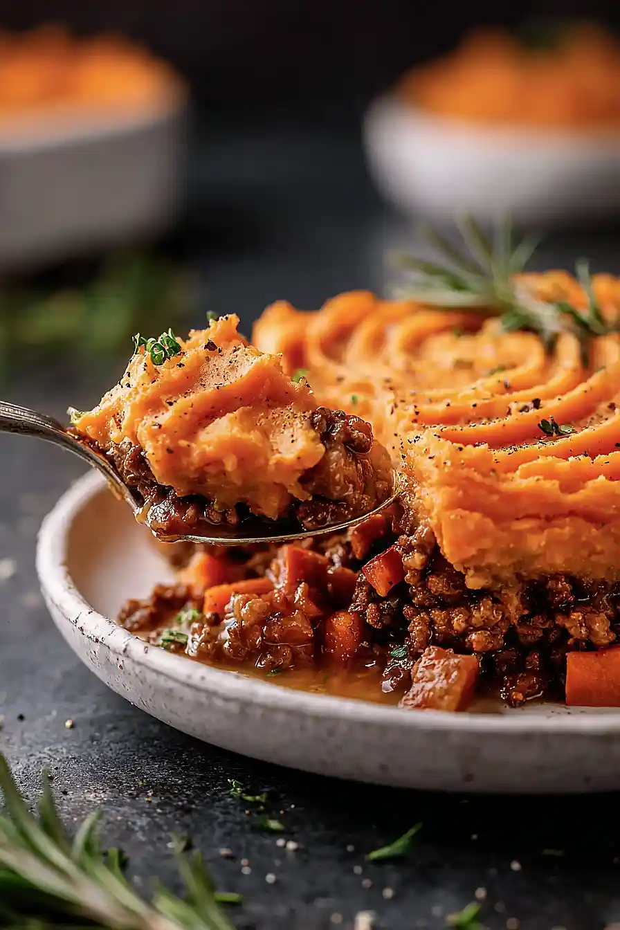sweet potato shepherd's pie