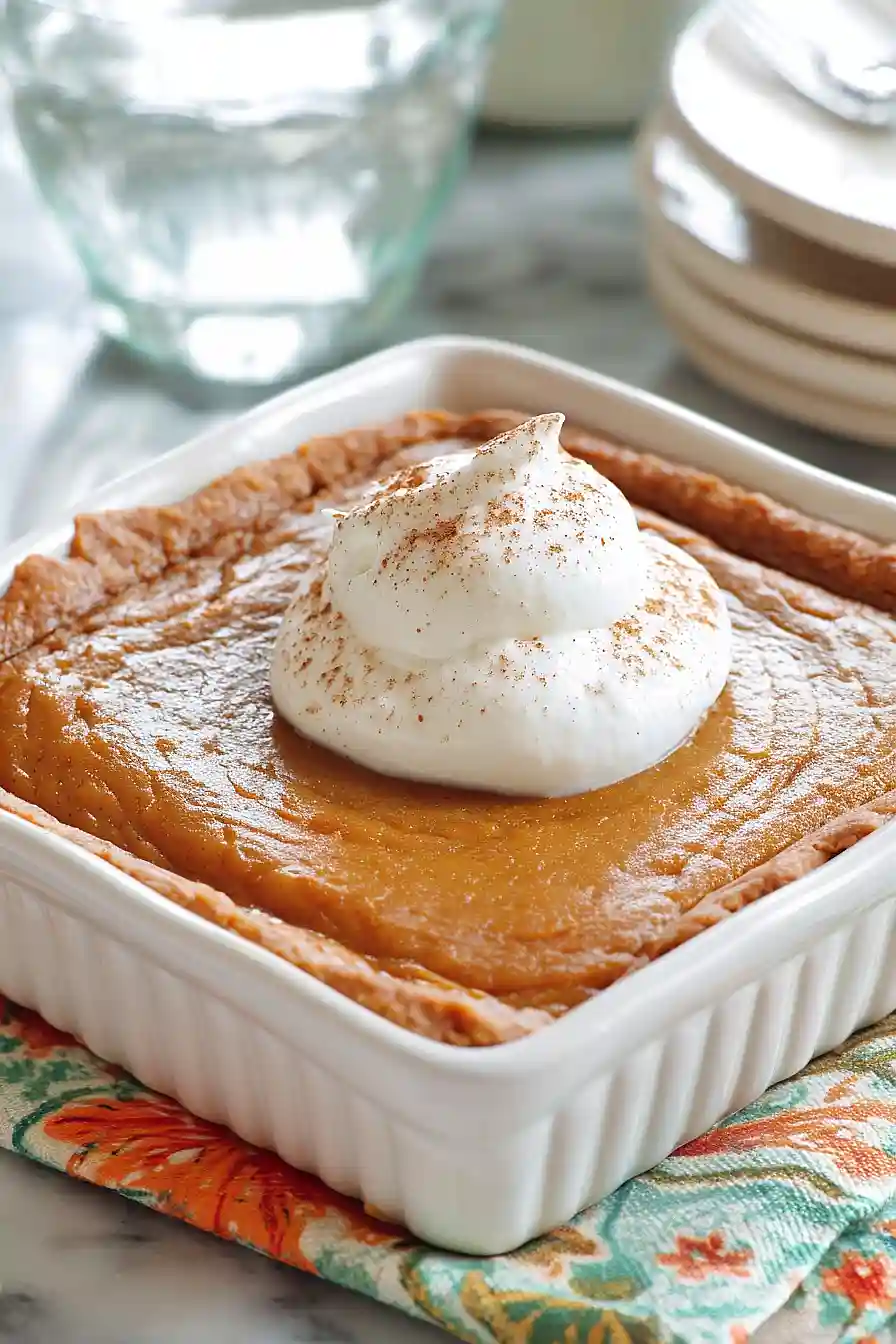 sweet potato pie for two