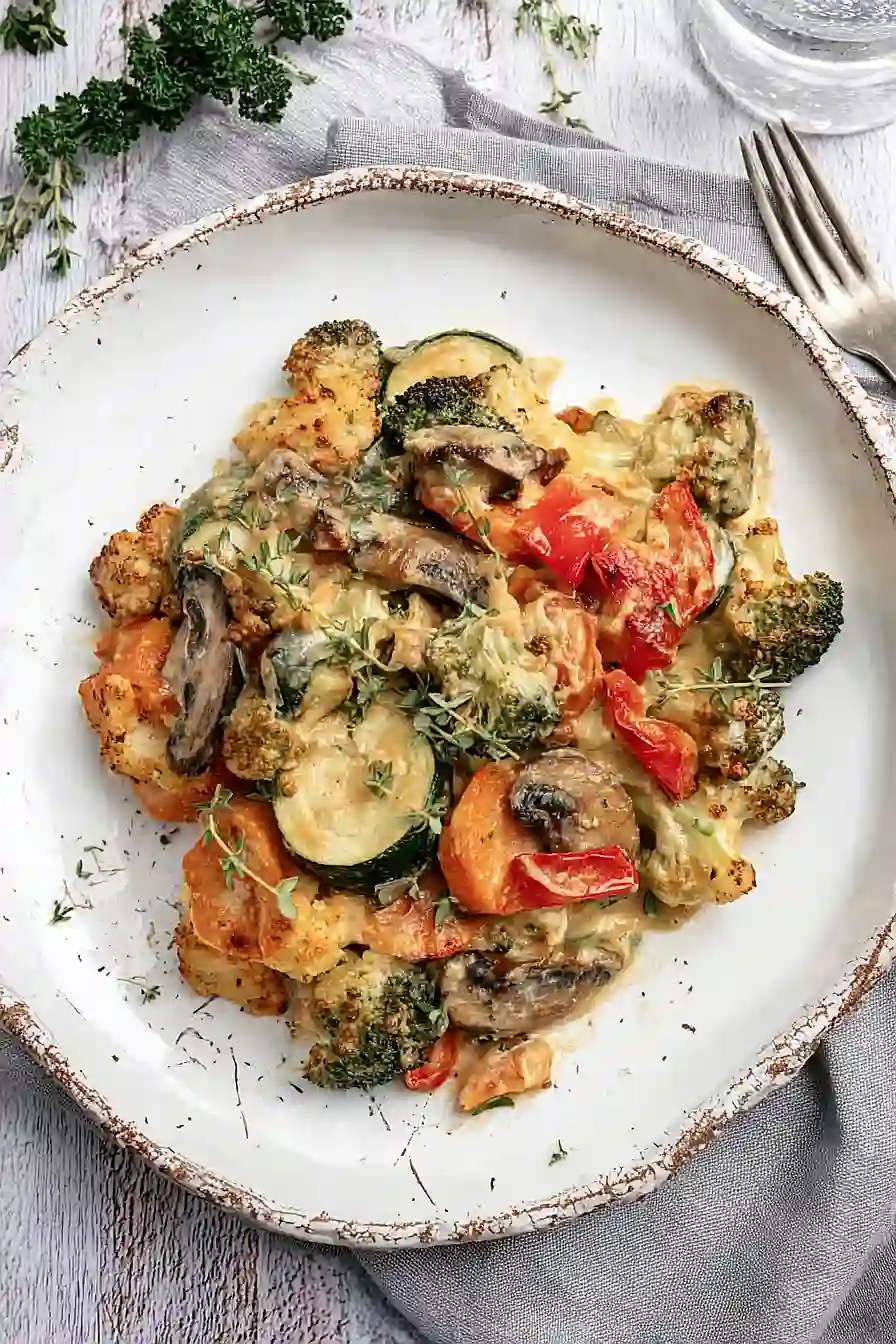 roasted vegetables casserole