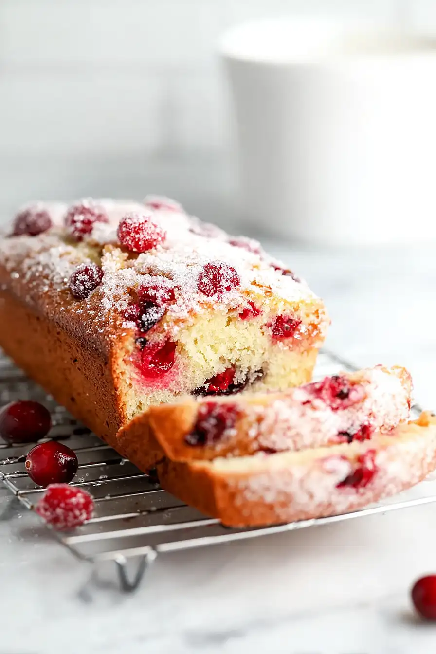 cranberry mini loaves