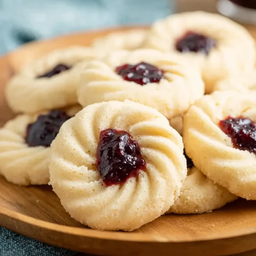 shortbread cookies with jam