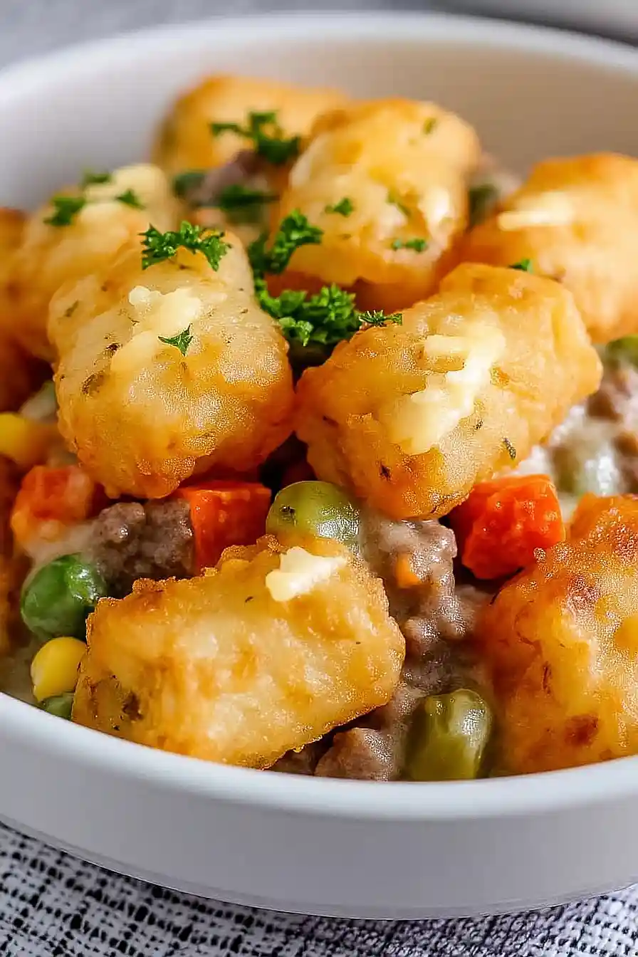 tater tot casserole for a crowd