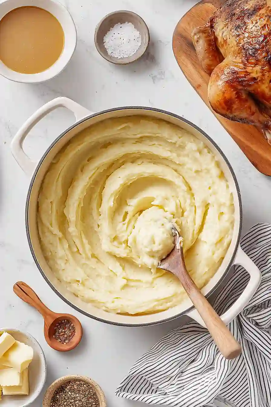 mashed potatoes with evaporated milk