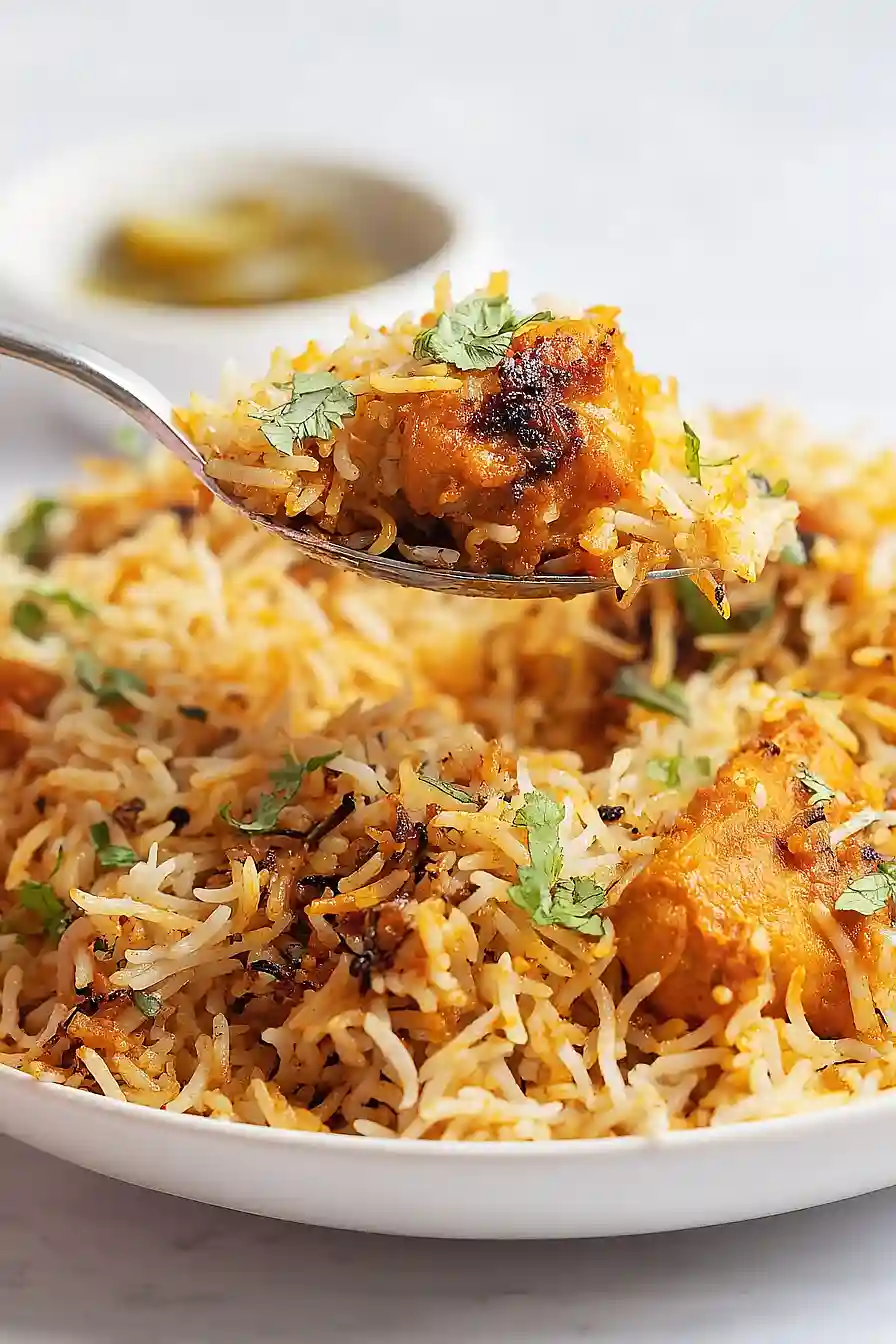 butter chicken biryani