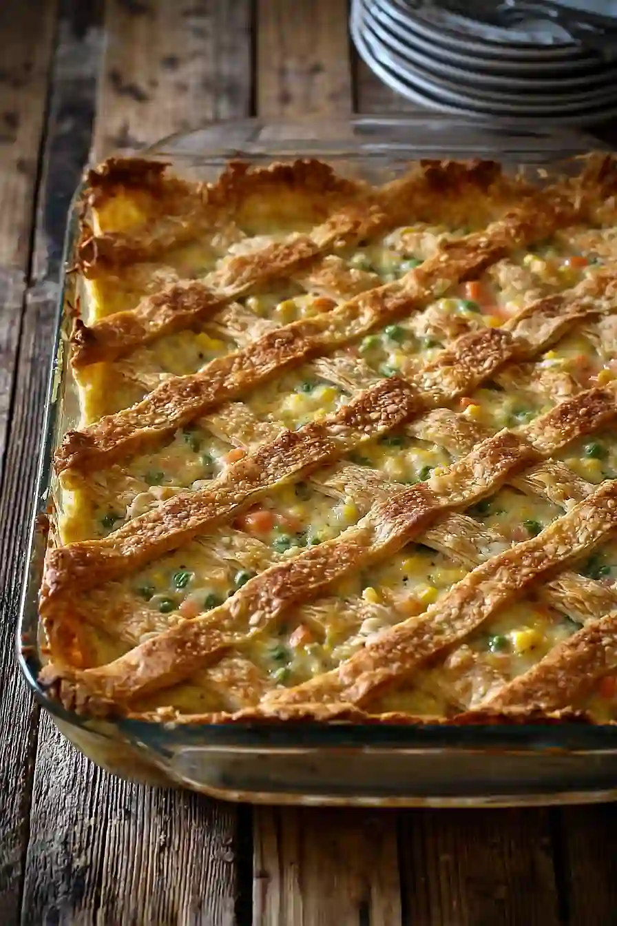 chicken pot pie for a crowd