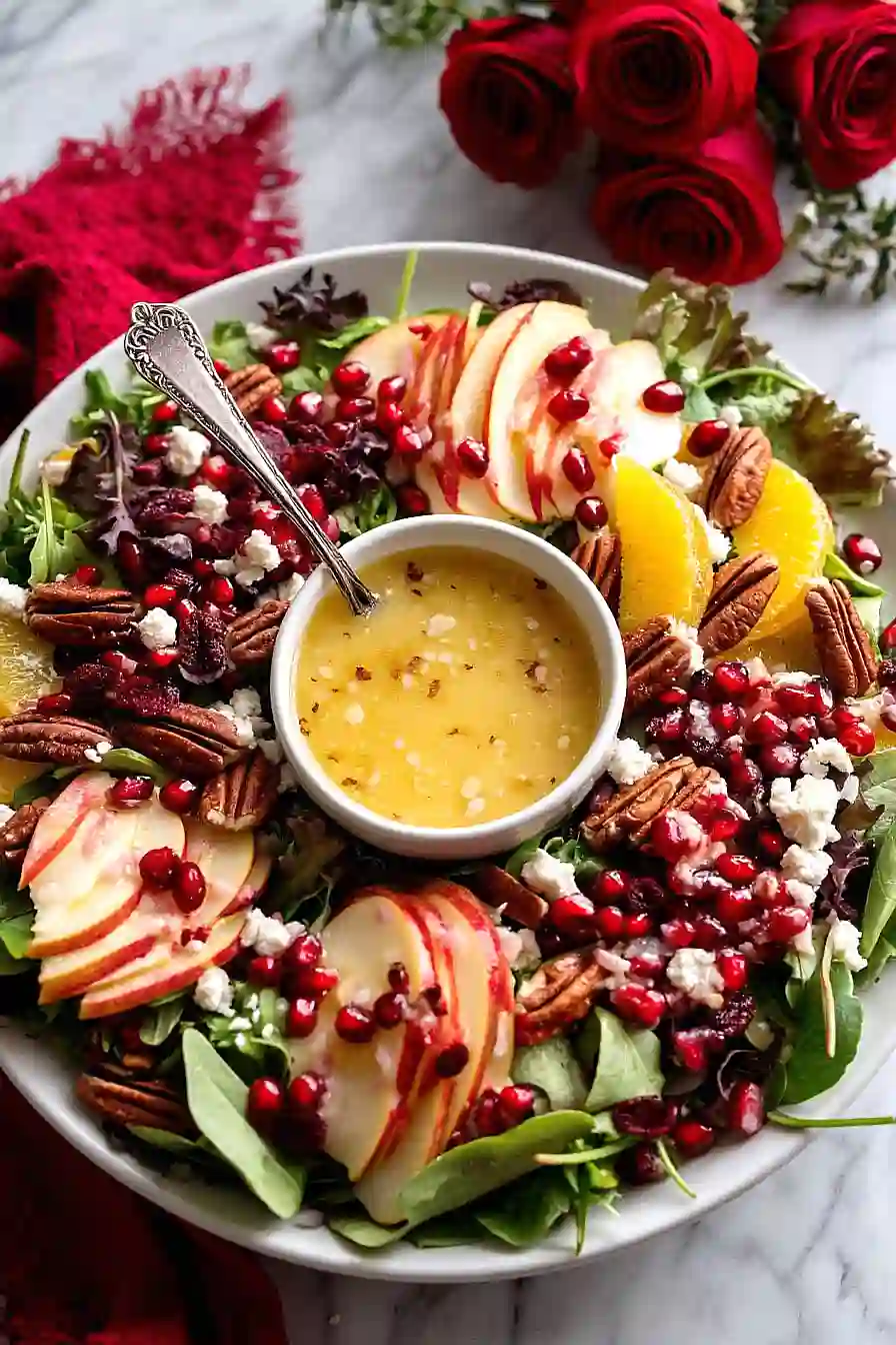 christmas apple salad