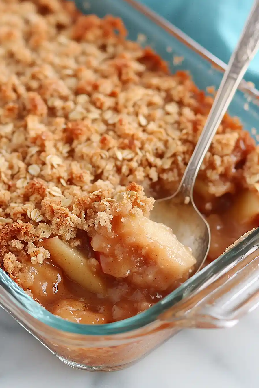 apple crisp for a crowd