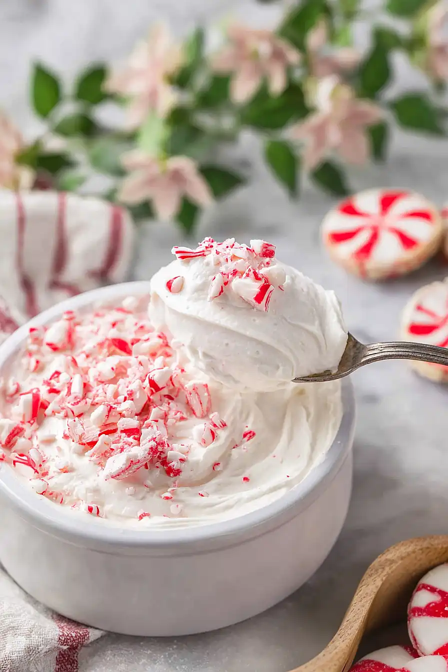 peppermint cheesecake dip