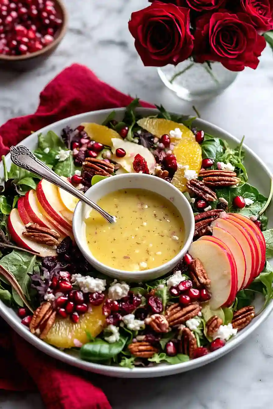 christmas apple salad